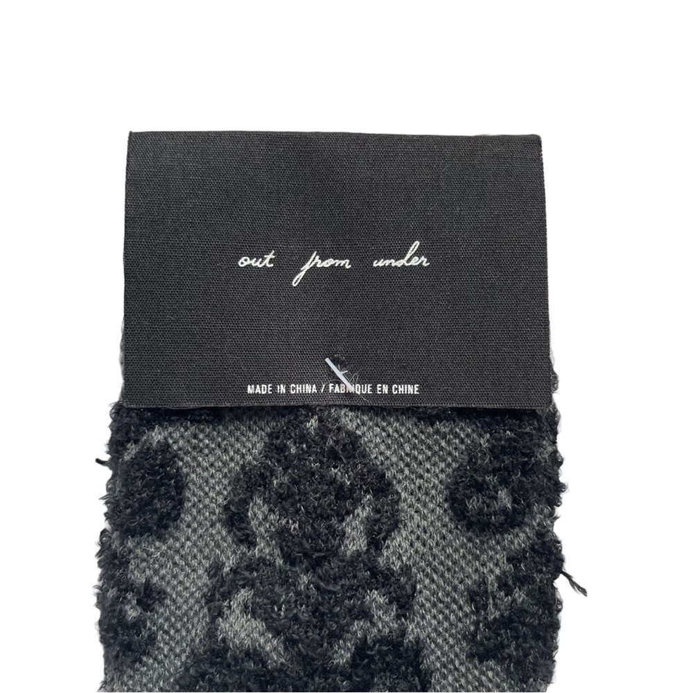Urban Outfitters Baroque Garland Knee-High Sock, Black Multi